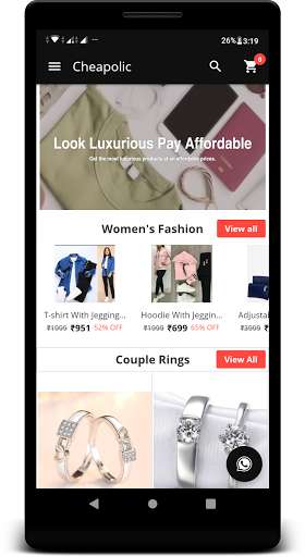 Run android online APK Cheapolic from MyAndroid or emulate Cheapolic using MyAndroid