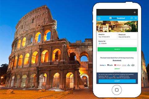 Run android online APK Cheap Rome Hotels from MyAndroid or emulate Cheap Rome Hotels using MyAndroid
