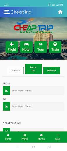 Run android online APK CheapTrip - Flight, Hotel, Train, Tour Booking App from MyAndroid or emulate CheapTrip - Flight, Hotel, Train, Tour Booking App using MyAndroid Run android online APK CheapTrip - Flight, Hotel, Train, Tour Booking App from MyAndroid or emulate CheapTrip - Flight, Hotel, Train, Tour Booking App using MyAndroid