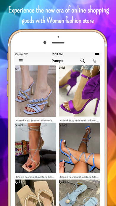Emulate iPhone app Cheap Women Fashion Shoes using MyAndroid Emulate iPhone app Cheap Women Fashion Shoes using MyAndroid