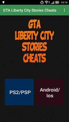 Emulate Android APK Cheats for GTA Liberty City