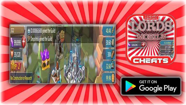 Emulate Android APK Cheats For Lords Mobile Hack Joke App - Prank! Emulate Android APK Cheats For Lords Mobile Hack Joke App - Prank!