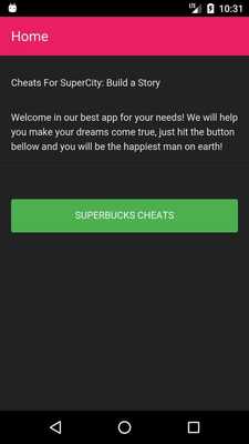 Emulate Android APK Cheats For SuperCity: Build a Story