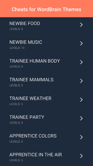 Emulate iPhone app Cheats for WordBrain Themes - Answers & Hints using MyAndroid Emulate iPhone app Cheats for WordBrain Themes - Answers & Hints using MyAndroid