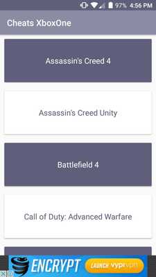 Emulate Android APK Cheats for Xbox One Games Emulate Android APK Cheats for Xbox One Games