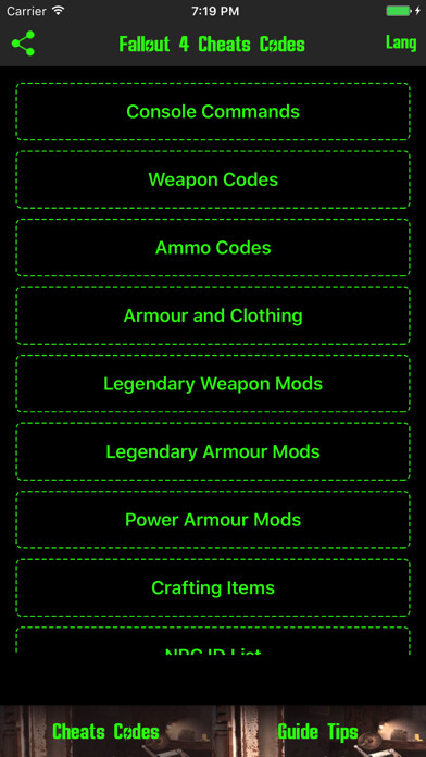 Emulate iPhone app Cheats & Guide for Fallout 4 using MyAndroid Emulate iPhone app Cheats & Guide for Fallout 4 using MyAndroid