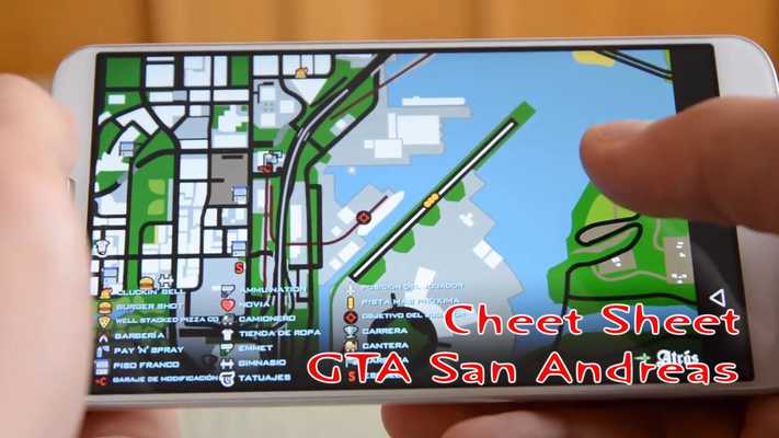 Emulate Android APK Cheat Sheet Of GTA San Andreas Emulate Android APK Cheat Sheet Of GTA San Andreas