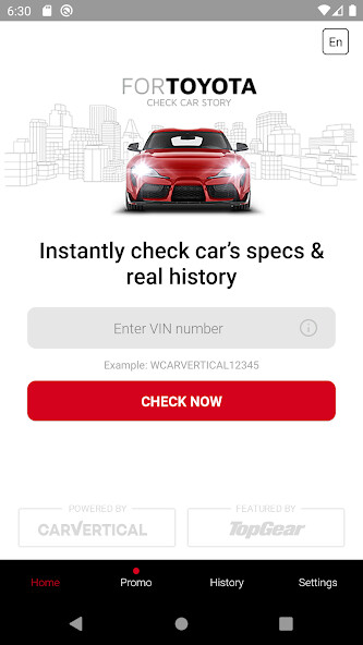 Run android online APK Check Car History for Toyota from MyAndroid or emulate Check Car History for Toyota using MyAndroid Run android online APK Check Car History for Toyota from MyAndroid or emulate Check Car History for Toyota using MyAndroid