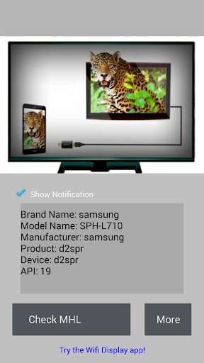 Run android online APK Checker for MHL from MyAndroid or emulate Checker for MHL using MyAndroid Run android online APK Checker for MHL from MyAndroid or emulate Checker for MHL using MyAndroid