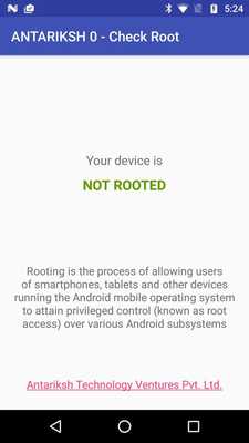 Emulate Android APK Check if Device is Rooted Emulate Android APK Check if Device is Rooted