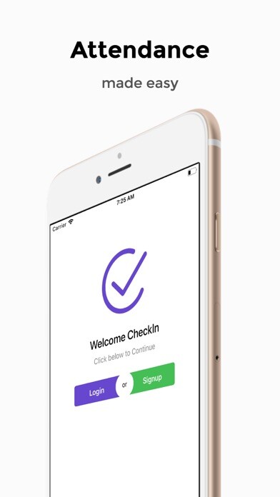 Emulate iPhone app CheckIn - Attendance tracker using MyAndroid Emulate iPhone app CheckIn - Attendance tracker using MyAndroid