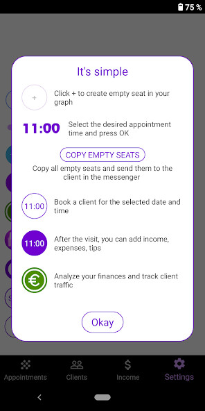 Run android online APK Check In Beauty - schedule from MyAndroid or emulate Check In Beauty - schedule using MyAndroid Run android online APK Check In Beauty - schedule from MyAndroid or emulate Check In Beauty - schedule using MyAndroid
