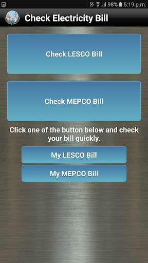 Emulate Android APK Check LESCO/MEPCO Bill