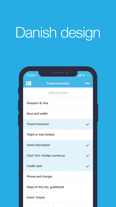 Emulate iPhone app Checklist app (Packing List) using MyAndroid Emulate iPhone app Checklist app (Packing List) using MyAndroid