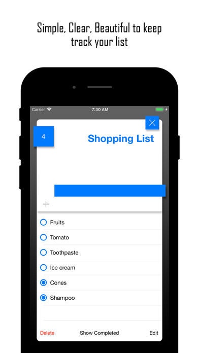 Emulate iPhone app Check List Board using MyAndroid