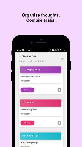 Run android online APK Checklist Cafe from MyAndroid or emulate Checklist Cafe using MyAndroid