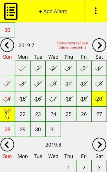 Run android online APK Checklist Calendar Alarm from MyAndroid or emulate Checklist Calendar Alarm using MyAndroid