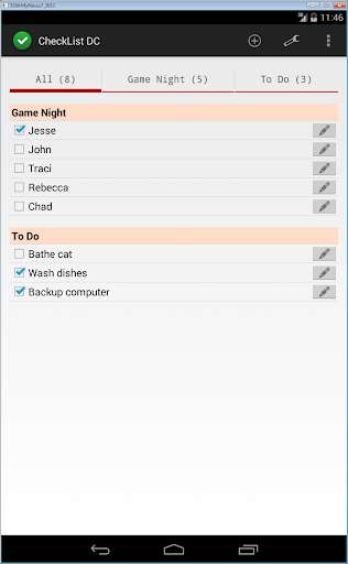 Run android online APK CheckList DC from MyAndroid or emulate CheckList DC using MyAndroid