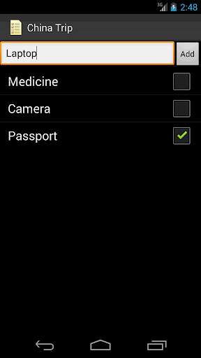 Run android online APK CheckList Reminder from MyAndroid or emulate CheckList Reminder using MyAndroid