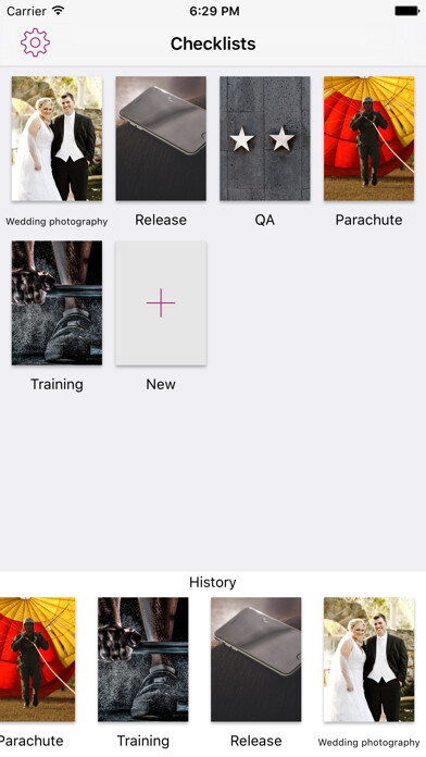 Emulate iPhone app Checklists - Easily create checklists using MyAndroid