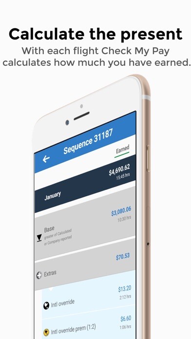 Emulate iPhone app Check My Pay using MyAndroid