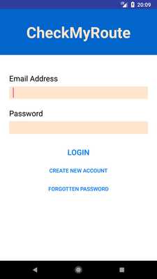 Emulate Android APK CheckMyRoute Emulate Android APK CheckMyRoute