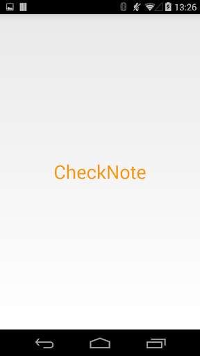 Run android online APK CheckNote from MyAndroid or emulate CheckNote using MyAndroid