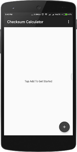 Run android online APK Checksum Calculator from MyAndroid or emulate Checksum Calculator using MyAndroid