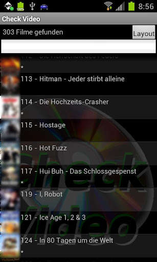 Run android online APK CheckVideo for DVD Profiler from MyAndroid or emulate CheckVideo for DVD Profiler using MyAndroid