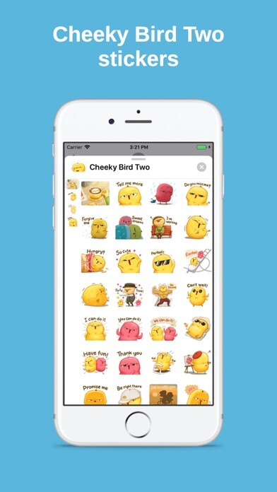 Emulate iPhone app Cheeky Bird Two using MyAndroid
