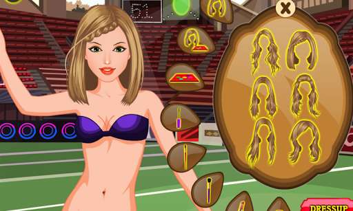 Run android online APK Cheerleader Dressup Girlgame from MyAndroid or emulate Cheerleader Dressup Girlgame using MyAndroid