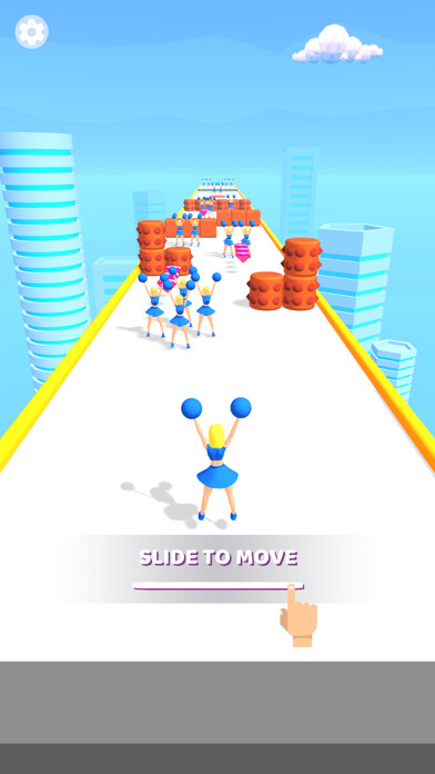 Emulate iPhone app Cheerleader Rush using MyAndroid Emulate iPhone app Cheerleader Rush using MyAndroid