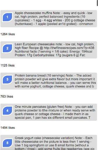 Emulate Android APK Cheesecake Recipes
