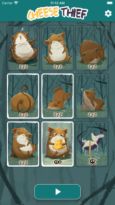 Emulate iPhone app Cheese Thief Moderator using MyAndroid