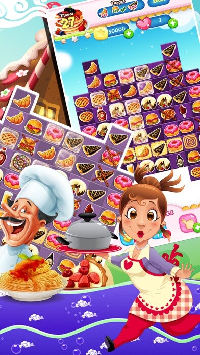 Emulate iPhone app Chef Cookie Crush using MyAndroid Emulate iPhone app Chef Cookie Crush using MyAndroid