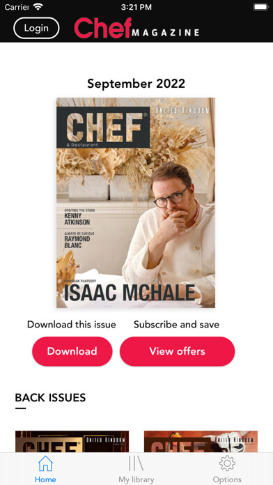 Emulate iPhone app Chef Mag using MyAndroid Emulate iPhone app Chef Mag using MyAndroid