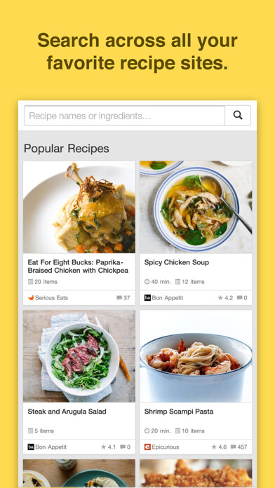 Emulate iPhone app Chefnote Recipe & Grocery Shopping List using MyAndroid Emulate iPhone app Chefnote Recipe & Grocery Shopping List using MyAndroid