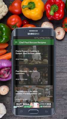 Emulate Android APK Chef Paul Bocuse Recipes HD