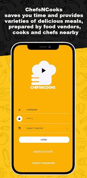Run android online APK Chefs N Cooks Customer from MyAndroid or emulate Chefs N Cooks Customer using MyAndroid