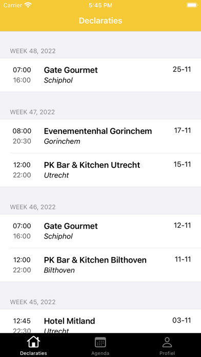 Emulate iPhone app Chefs Qlinair using MyAndroid