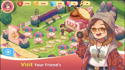 Emulate iPhone app Chef Story: Cooking Game using MyAndroid