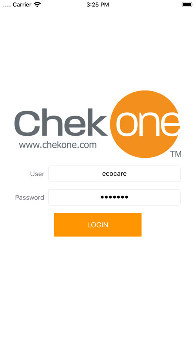 Emulate iPhone app ChekOne Report App using MyAndroid Emulate iPhone app ChekOne Report App using MyAndroid