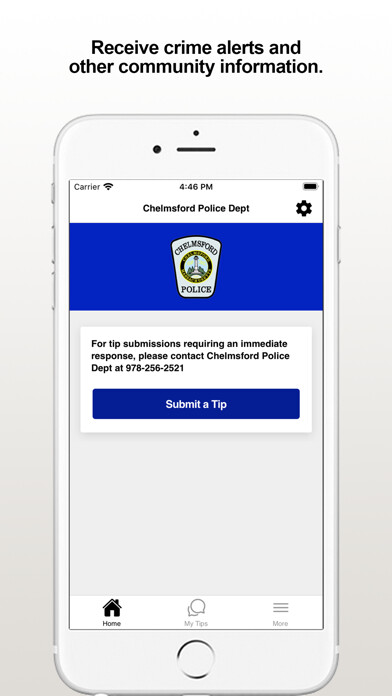 Emulate iPhone app Chelmsford PD using MyAndroid Emulate iPhone app Chelmsford PD using MyAndroid