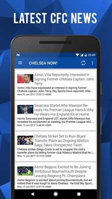 Emulate Android APK Chelsea News - CFC NOW!