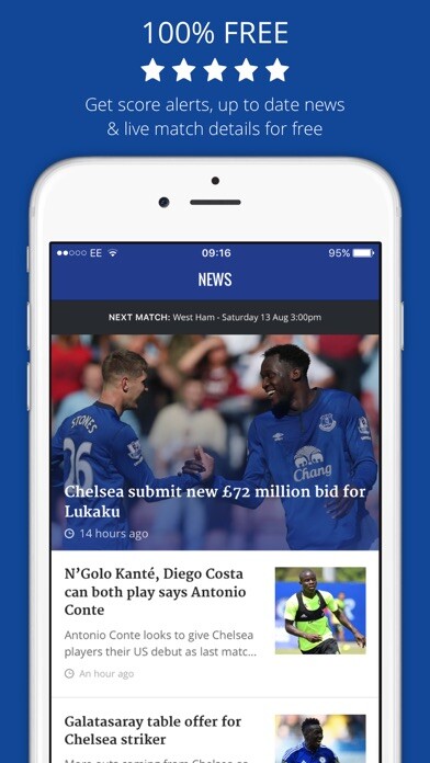 Emulate iPhone app Chelsea News using MyAndroid Emulate iPhone app Chelsea News using MyAndroid