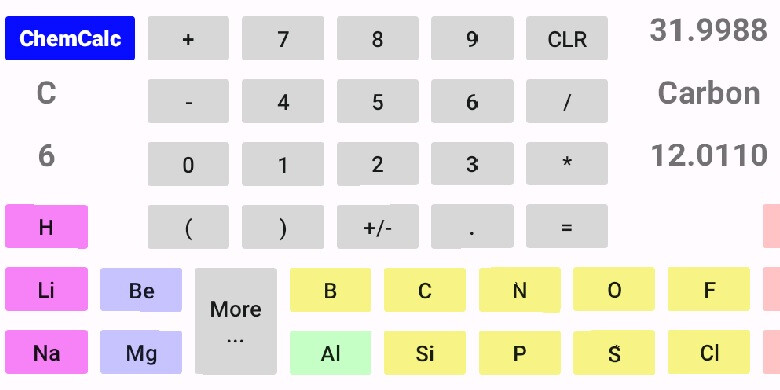 Emulate Android APK ChemCalc Emulate Android APK ChemCalc