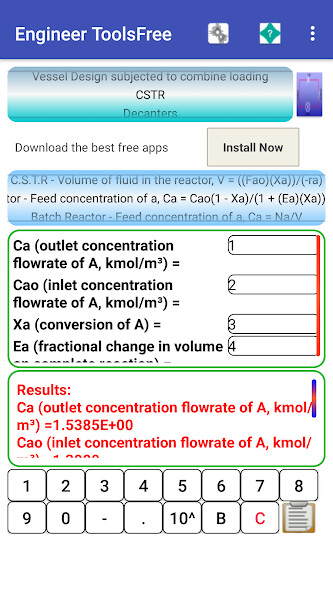 Run android online APK ChemEngineering Tools from MyAndroid or emulate ChemEngineering Tools using MyAndroid