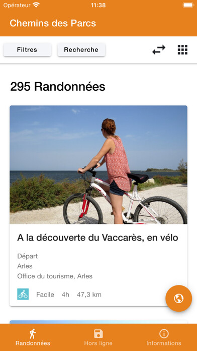 Emulate iPhone app Chemins des Parcs using MyAndroid Emulate iPhone app Chemins des Parcs using MyAndroid