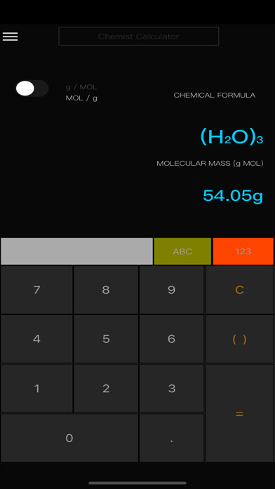 Emulate iPhone app Chemist Calc using MyAndroid Emulate iPhone app Chemist Calc using MyAndroid