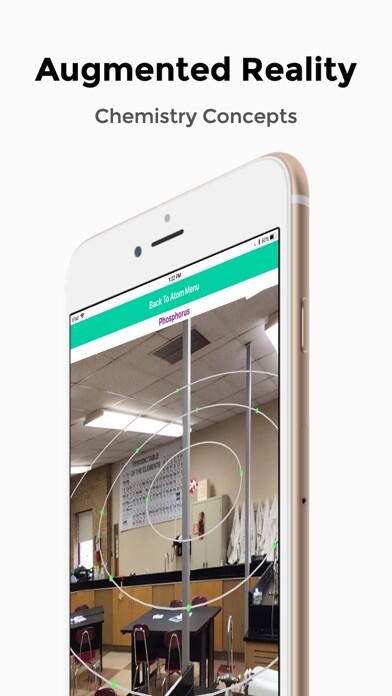 Emulate iPhone app Chemistry AR+ using MyAndroid